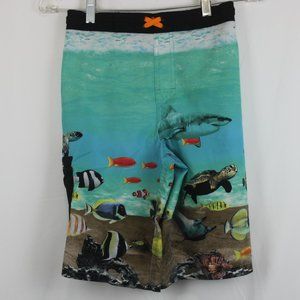 Wonder Nation Under the Sea Graphic Board Short Size XL (14-16) Youth